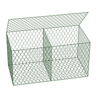 2.0-4.00mm Demir Hasır Gabion Kutusu Metrekare Gabion Duvar Kafesleri
