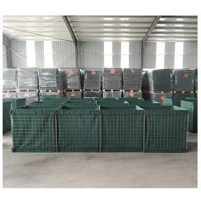 Çekim Alanı İçin Düşük Karbonlu Çelik Tel Kaynaklı 75 * 75mm Askeri Savunma Bariyerleri