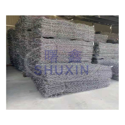 Örgü Demir Hasır Reno Yatak Gabion Kutusu İstinat Duvarı Q195 Q235