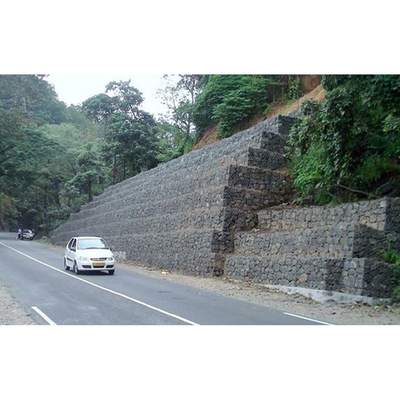 Altıgen Delikli Galvanizli Demir Hasır Gabion Kutusu PVC Kaplı