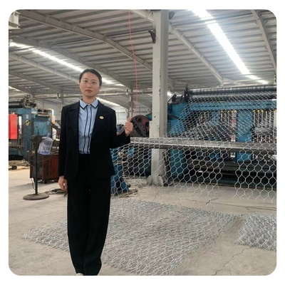 Altıgen Çinko Yatak Galvanizli Hasır Gabion Sepet 1x1x1