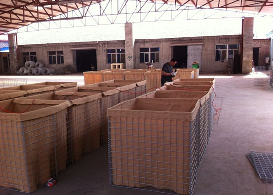 Mil 7 Kum Duvar İçin Galvanizli Tel Savunma Bariyeri