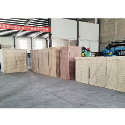 Ağır Galvanizli 5.0mm Askeri Bariyer Kare Kaynak Örgüsü Koruyucu