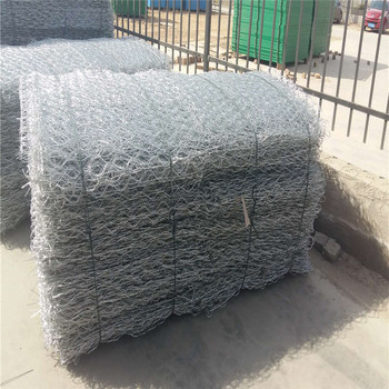 Toprağı tutan Pvc kaplı Gabion sepetleri Ağ Boyutu 80mm X 100mm 1.5x1x1m