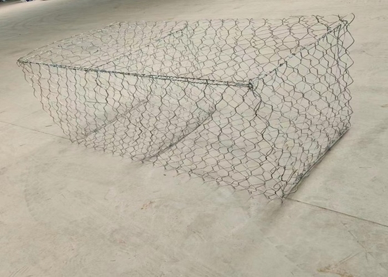 Sıcak Dip Galvanize Gabion Kutuları 2*1*1 Delik Boyutu 80*100 Diametresi 2,7mm