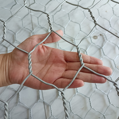 4mm Altgen 2m Uzunluk Galfan Gabion Sepeler Kafesler Deniz Duvarı Koruma Yataklar
