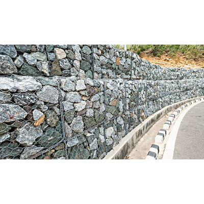 100mmx120mm Iron Mesh 3d Gabion Box Stone For Garden Hot Dip Galvanize Gabion Mesh