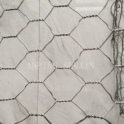 Galvanizli Tel Ağı Savunma Duvarı Gabion Nehir Sel Kontrolü Dokuma Gabion Sepeti