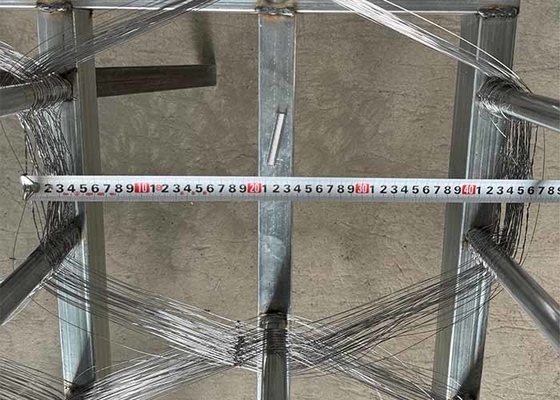 Tanklar Hareketliliği Azaltır Galvanize Yaralık Twine Engelleme Ağı
