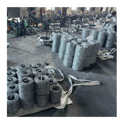 Fabrika fiyatı Çit Galvanizli Dikenli Tel Çit Dikenli Tel için