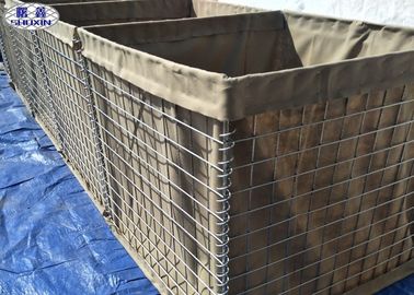 Geotekstil Astarlı Askeri Kum Duvar, Secuirty Kum Hesco Bastion Wall