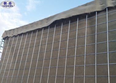Askeri Taşkın Bariyerleri Mesh Gabion Kutu Geri Kazanılabilir Birimler 3 Yıl Garanti