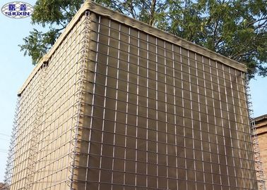 Kum Duvar Mesh Gabion Kutusu Anti Patlama Önleyici Bariyer