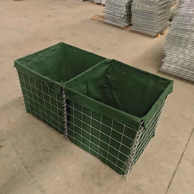 Galvanizli Çelik Kaynaklı Tel Örgü Savunma Bariyeri 75mmx75mm