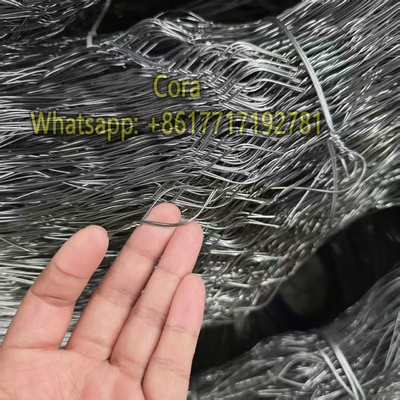 Düşük Görünürlük Tank Karşıtı Tel Ağı MZP Putanka 10x10m Çelik Bariyer