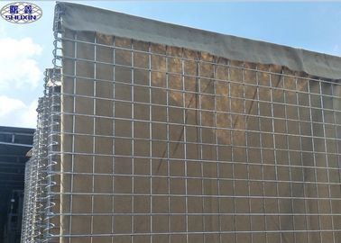 Çelik Hasır Gabion Duvar Savunma Hesco Bastion 3 Yıl Garanti ISO Sertifikası