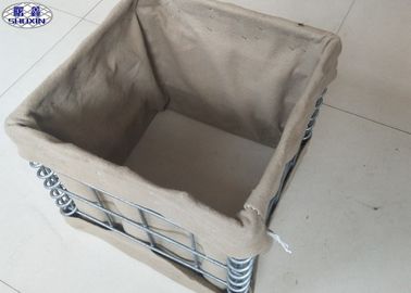 Askeri Gabion Kutu Hesco Savunma Bariyerleri Çelik Tel Malzemesi 3 Yıl Garanti