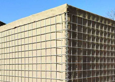 Geotextile kumaşlı ağır işlevli tuval savunma bariyeri granat ve bombaları engellemek için