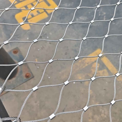 Kn Metal Tel Ağı Anti-Drone Net Yüksek Düktilite Eğilebilir Metal Paslanmaz Çelik 304