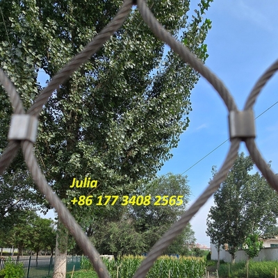 Güvenlik Çitleri Kablo Tel Ağı Ferrule Ağı Anti Drone Ağı 3m X 3m