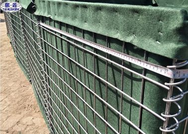 Güçlü Askeri Kum Duvar Tipi HESCO Askeri Bariyerler Gabion Sepet