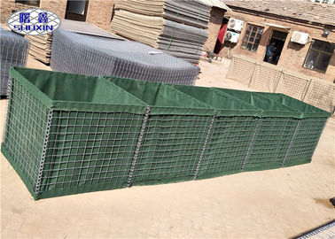 Camp Bastion 4.0mm Çaplı Askeri Gabion Savunma Bariyerleri