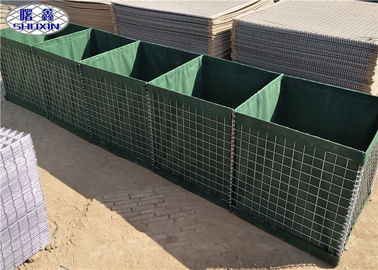 SX 3 Askeri Çevre Güvenlik Bariyerleri 1MX1MX10M Galvanizli Özellik