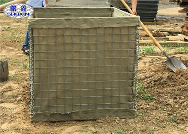 Galvanizli Defansif Duvar, Kaynaklı Gabion Tabanı