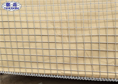 Galfan Kaplamalı Askeri Kullanılmış Kum Duvarı Güçlü Koruma CE Sertifikası