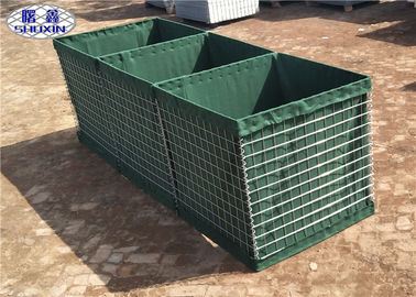 Patlama Önlenmesi için Galvanizli Gabion Kutusu Geotekstil Kaplı Özellik