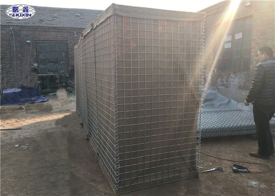 Hızlı Dağıtım Galvanizli Kaynaklı Hasır Kum Dolu Bariyerler Gabion