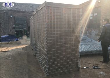 Çelik Hasır Gabion Kutu Bastion Kum Dolgulu Tip Bej Geotekstil Kumaş
