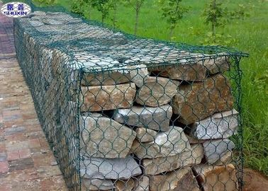 Özel Altıgen Gabion Duvar Kafesleri / Hasır Kaya İstinat Duvarı