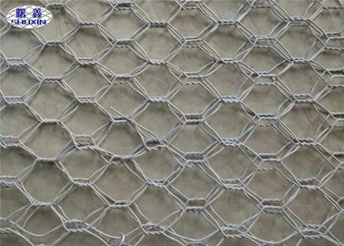 Altıgen Taş Gabion Duvar Kafesleri / Tel Sepet Kaya İstinat Duvarı