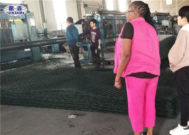 2 × 2 × 0.3 Pvc Kaplı Gabion Kutusu Hava Koşullarına Dayanıklı Kolay Kurulum