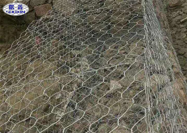 Köprü Koruması Hava Proof için Dokuma Hasır Taş İstinat Duvarı