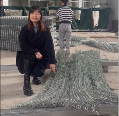 Mil 6 Jeotekstil ve Askeri Nehir Koruma 5mm Savunma Engelli Hesco engelli fiyat