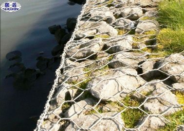 PVC Kaplı Taş Dolgulu Gabionlar, Taş İstinat Duvarı Gabion Kafesleri