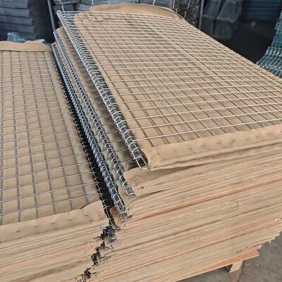 Ağır Galvanizli Savunma Bariyeri Tabya Patlamaya Dayanıklı Kum Duvarı