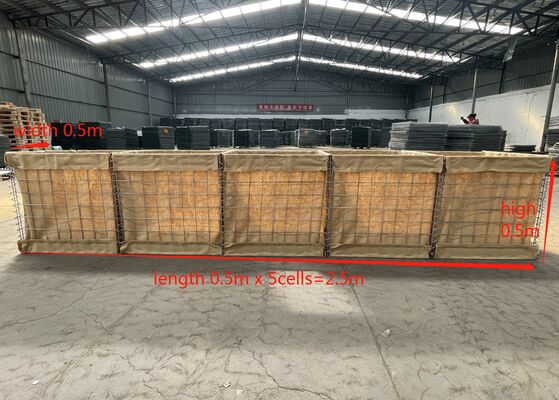 Endüstriyel ve Ticari Mülkler İçin Sağlam Güvenlik Çözümleri Sunan Mil 5 Savunma Çevre Çit Mesh Panel Savunma Bastion Bariyerleri