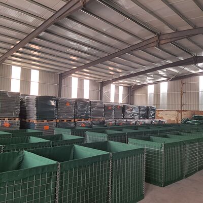 Ucuz Fiyat Güvenlik Savunma Engelleri Kumlu Sel Duvarı USA Kulübü için topraklı