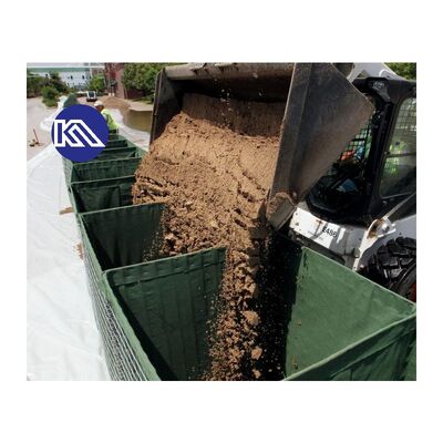 Galfan kaplı Ağır Güçlü Patlama Dayanıklı Savunma Bariyer Gabion Patlama Duvarı