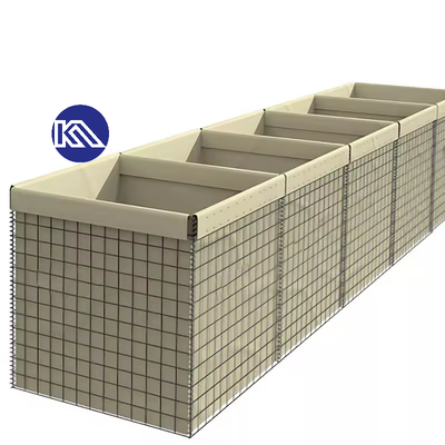 Taşkın Kontrol Bariyeri Patlama Duvarı Yüksek Kaliteli Galvanizli Çevre Savunma Duvarı Güvenlik Eskrim Savunma Bariyeri