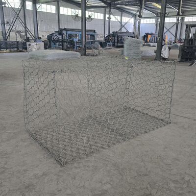 Dokuma Gabion Sepeti – Erozyon Kontrolü, Sel Savunması ve Peyzaj İstinat Duvarları İçin Altıgen Bükümlü Tel Örgü