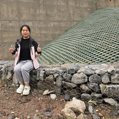Stone Filled Flood Gabion Box Barrier Anti Rust with 2*1*1m