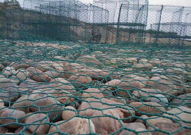 Pvc Kaplı Gabion Sepetleri, Denizyolu Mühendisliği için Kaya Dolgulu Gabion Kafesleri