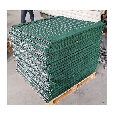 Ağır Galvanizli Kaynaklı Gabion Kutu 5mm Tel Örgü Savunma Bariyerleri CE Sertifikalı