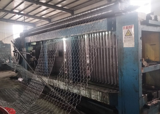 Premium Gabion Basket 80x100mm Çifte Dönüştürülmüş Tel Ağı ≥300g/m2 Çinko Kaplı Destek Duvar Kafes