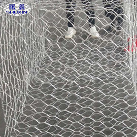 Hassas Gabion Duvar Kafesleri Dokulu, Kaya Dolgulu, Gabion Sepetli Dokuma Galvanizli