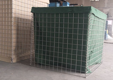 Suudi Arabistan Galvanizli Askeri Kum Duvarı Hesco Bariyeri Hesco Bastion